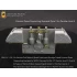1/35 WWII SdKfz.171 Panther D/A Racks & Brass Storage Tube& Exhaust Pipes Brackets