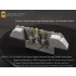 1/35 WWII SdKfz.171 Panther D/A Racks & Brass Storage Tube& Exhaust Pipes Brackets