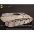 1/35 WWII SdKfz.171 Panther D/A Racks & Brass Storage Tube& Exhaust Pipes Brackets