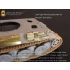 1/35 WWII SdKfz.171 Panther D/A Racks & Brass Storage Tube& Exhaust Pipes Brackets
