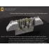 1/35 WWII SdKfz.171 Panther D/A Racks & Brass Storage Tube& Exhaust Pipes Brackets