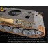 1/35 WWII SdKfz.171 Panther D/A Racks & Brass Storage Tube& Exhaust Pipes Brackets