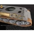 1/35 WWII SdKfz.171 Panther D/A Racks & Brass Storage Tube& Exhaust Pipes Brackets