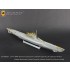 1/144 WWII Submarine U-Boot Type VII C/41 Atlantic Ver. Detail Set for Revell 05100