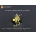 1/144 U-Boot VII C/41 Metal Periscope &2cm Flak C/38&3.7cm Flak M42 for Revell 05100