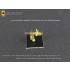 1/144 U-Boot VII C/41 Metal Periscope &2cm Flak C/38&3.7cm Flak M42 for Revell 05100