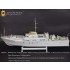 1/35 WWII British Vosper 72ft6in MTBs Detail Set w/Early Armament Config for Italeri 5610