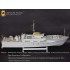 1/35 WWII British Vosper 72ft6in MTBs Detail Set w/Early Armament Config for Italeri 5610