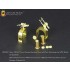 1/35 .303in(7.7mm) Vickers MG w/Twin Mountings for WWII British MTBs/MGBs for Italeri kits