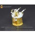 1/35 WWII British Shipborne Mark V Twin 0.5in(12.7mm) Vickers MG Powered Turret Detail Set