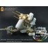 Upgrade Set for 1/35 WWII US Quad Gun Trailer M55 for Dragon kit #6540