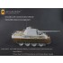 1/35 WWII SdKfz.171 Panther G (Early) Super Detail Set for Dragon kits