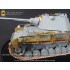 1/35 WWII PzKpfw.IV J (Late) w/Ausf.F Turret Super Detail Set for Dragon kit #6824
