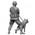 1/16 Vietnam War US K9 Handler