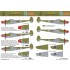 1/48 Lockheed P-38 F/G Lightning above Europe Decals for Tamiya kit