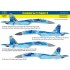 Decal for 1/48 Ukrainian Su-27 P1M Falnker B Digit Camouflage 