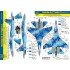 Decal for 1/48 Ukrainian Su-27 P1M Falnker B Digit Camouflage 