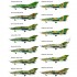 Decals for 1/72 MiG-21 UM Part.2