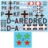 Decals for 1/72 Hungarian/Russian/German Dornier Do-215 B/Do-17 S