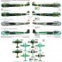 Decals for 1/72 Hungarian/Russian/German Dornier Do-215 B/Do-17 S