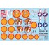 Decals for 1/72 Consolidated B-24D/H "Pete the Pom Inspector" (3 sheets)