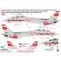1/48 F-14A VF-1 Wolfpack New Extended Version Decal Sheet