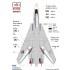 1/48 F-14A VF-1 Wolfpack New Extended Version Decal Sheet
