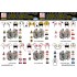 1/48 F-14 Patches and Helmet Markings Part 4 Decal Aheet 