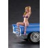 1/24 1966 American Coupe Type P w/Blond Girls Figure
