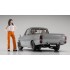1/24 Datsun Sunny Truck Long Body Deluxe with Girl's Figure [SP626]
