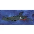 1/1500 Space Pirate Battleship Arcadia Second Ship (Phantom Death Shadow Conversion)