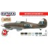Acrylic Paint Set for Airbrush - RAF South-East Asia (6x 17ml)