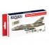 Acrylic Paint Set for Airbrush -  Israeli AF 1970's Desert Colours (17ml x 6)