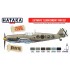 Acrylic Paint Set for Airbrush - Luftwaffe "Legion Condor" in Spain from 1936 till 1939 (17ml x 6)