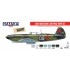 Acrylic Paint Set for Airbrush - Early WWII Soviet Air Force from 1937 till Sep 1943 (17ml x 8)