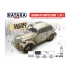 Acrylic Paint Set for Airbrush - German AFV Winter Camo 2 in 1 (17ml x 4)