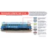 Acrylic Paint Set for Airbrush - Polish Railways Locomotives Vol.3: since 2008 (17ml x 6)