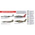 Acrylic Paint Set for Airbrush - Modern Belgian AF Vol.1: from 1950s till 1980s (17ml x 8)