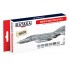 Acrylic Paint Set for Airbrush - Modern Luftwaffe Vol.3: since 1990s (17ml x 6)