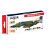 Acrylic Paint Set for Airbrush - Modern Hellenic AF Vol.1: since 1970s (17ml x 8)