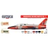 Acrylic Paint Set for Airbrush - Modern Royal Air Force Vol.3: RAF Aircraft since 1950s (17ml x 8)