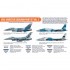 Lacquer Paint Set - USAF Aggressor Squadron Vol.2 (6 x 17ml)