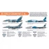 Lacquer Paint Set - USAF Aggressor Squadron Vol.2 (6 x 17ml)