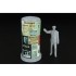 1/48 Civilien w/Posters Column
