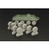 1/72 BTR-60 Wheels for ACE/ICM/S-Model