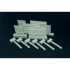 1/72 Wooden Corral resin set