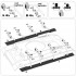 1/48 Pz III Ausf L Fenders for Tamiya kits