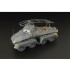 1/48 SdKfz 232 Ger Armored Car Basic Detail Set for Tamiya kits
