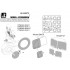 1/48 American Staff Car Painting Masking Sheet for Tamiya kits