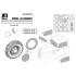 1/48 British Light Utility Car Painting Masking Sheet for Tamiya kits
